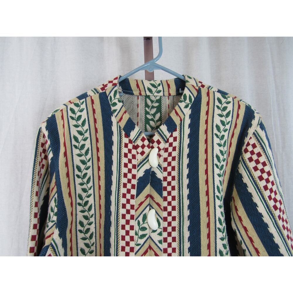 Doncaster Size 10 Multi Color Mixed Print Tapestr… - image 4